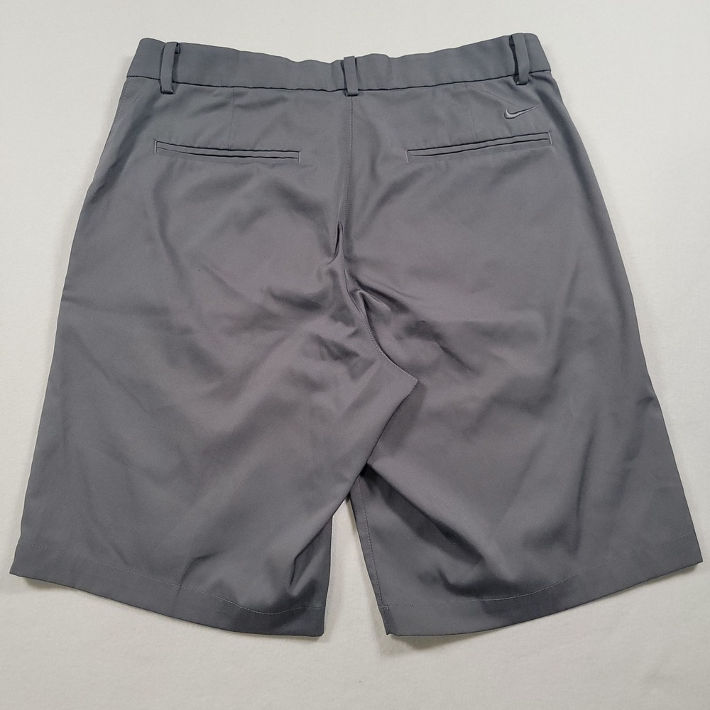 Nike Men Dri-FIT Core Flex Golf Shorts 32 Gray Stretch Performance Chino - Picture 9 of 11